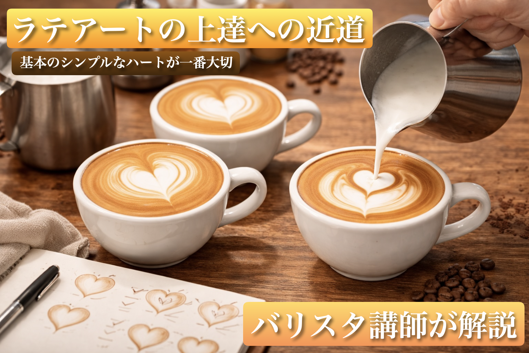 ラテアート上達への近道